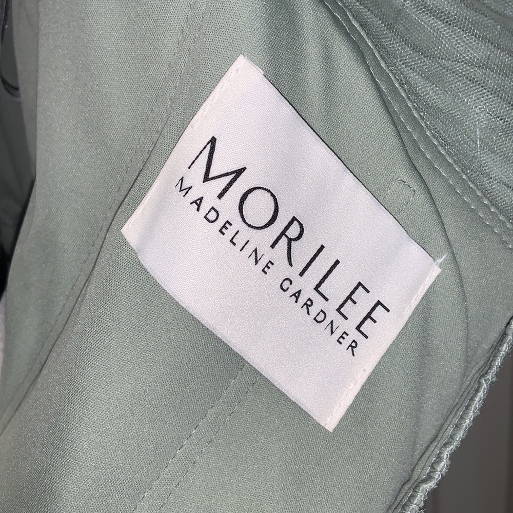 NWT Mori Lee by Madeline Gardner One Shouldered Gown - Picture 6 of 7